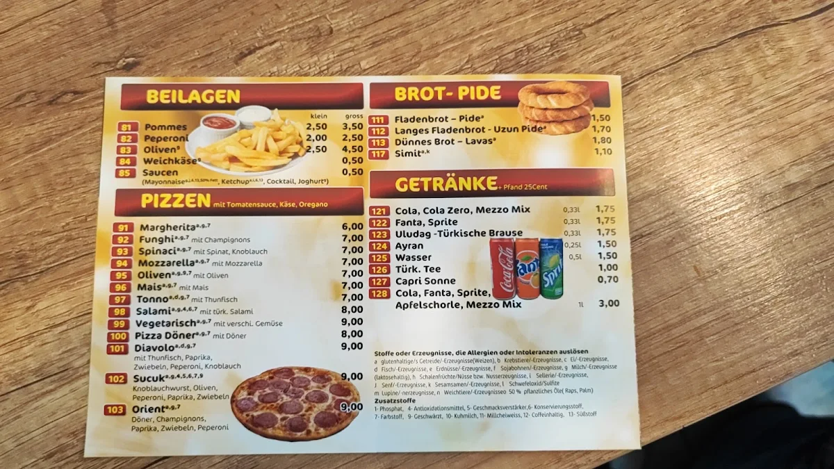 Speisekarte photo 1