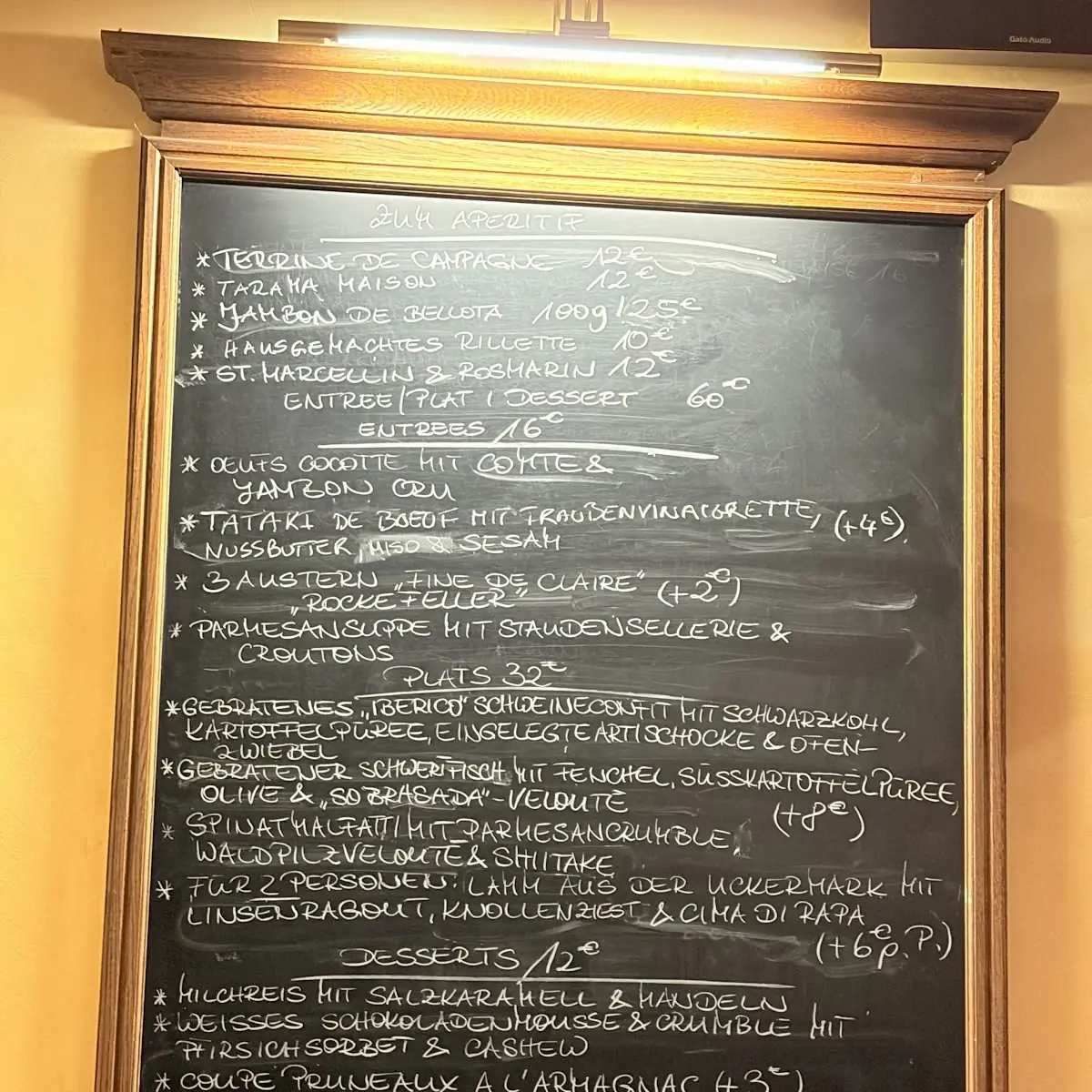 Speisekarte photo 2