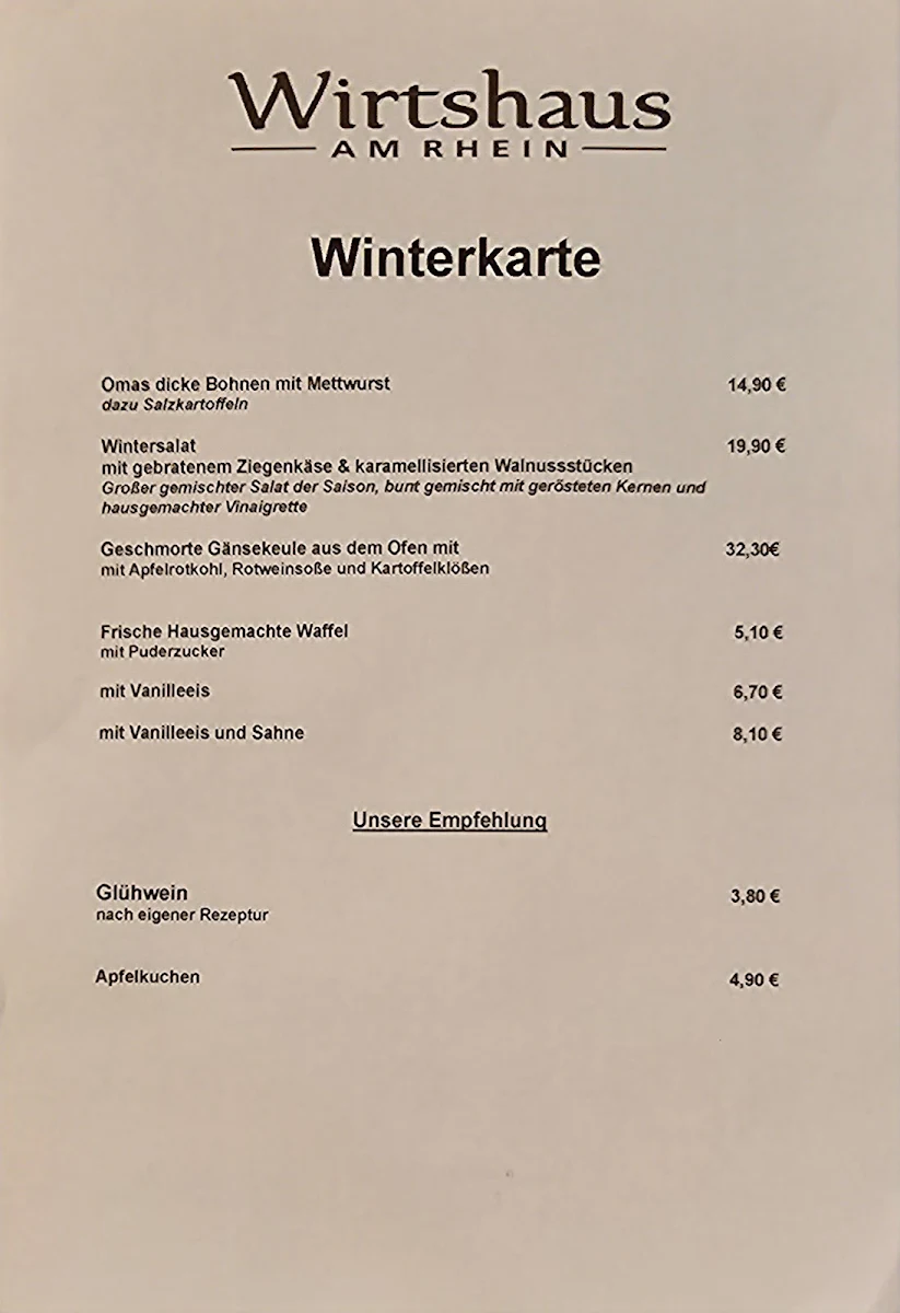 Speisekarte photo 8