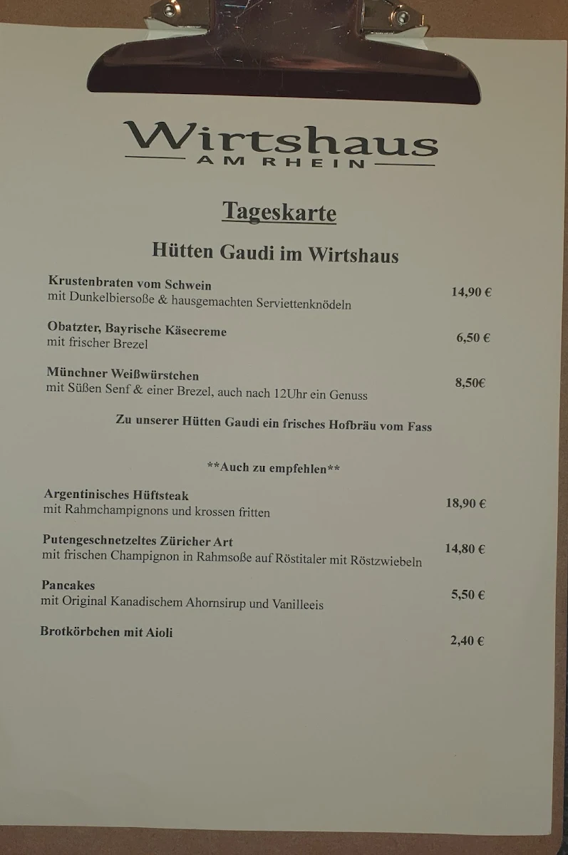 Speisekarte photo 9