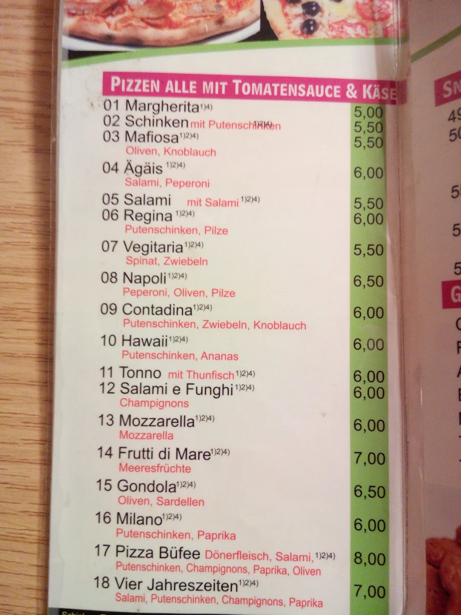 Speisekarte photo 7