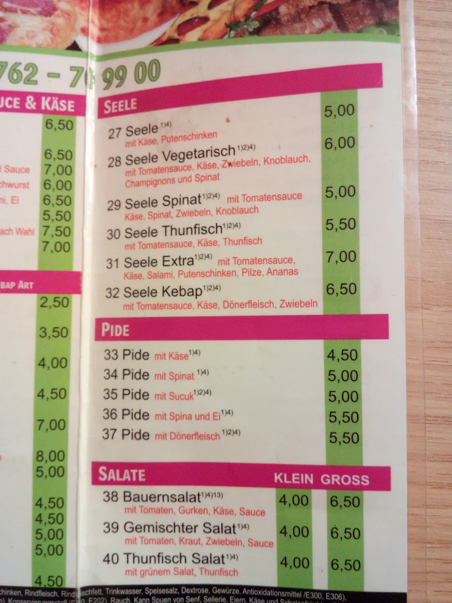 Speisekarte photo 8