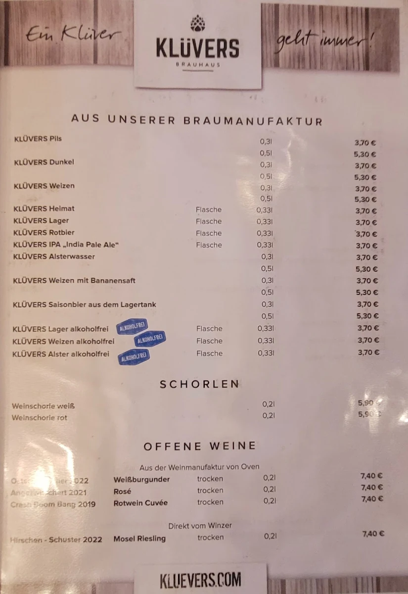 Speisekarte photo 2