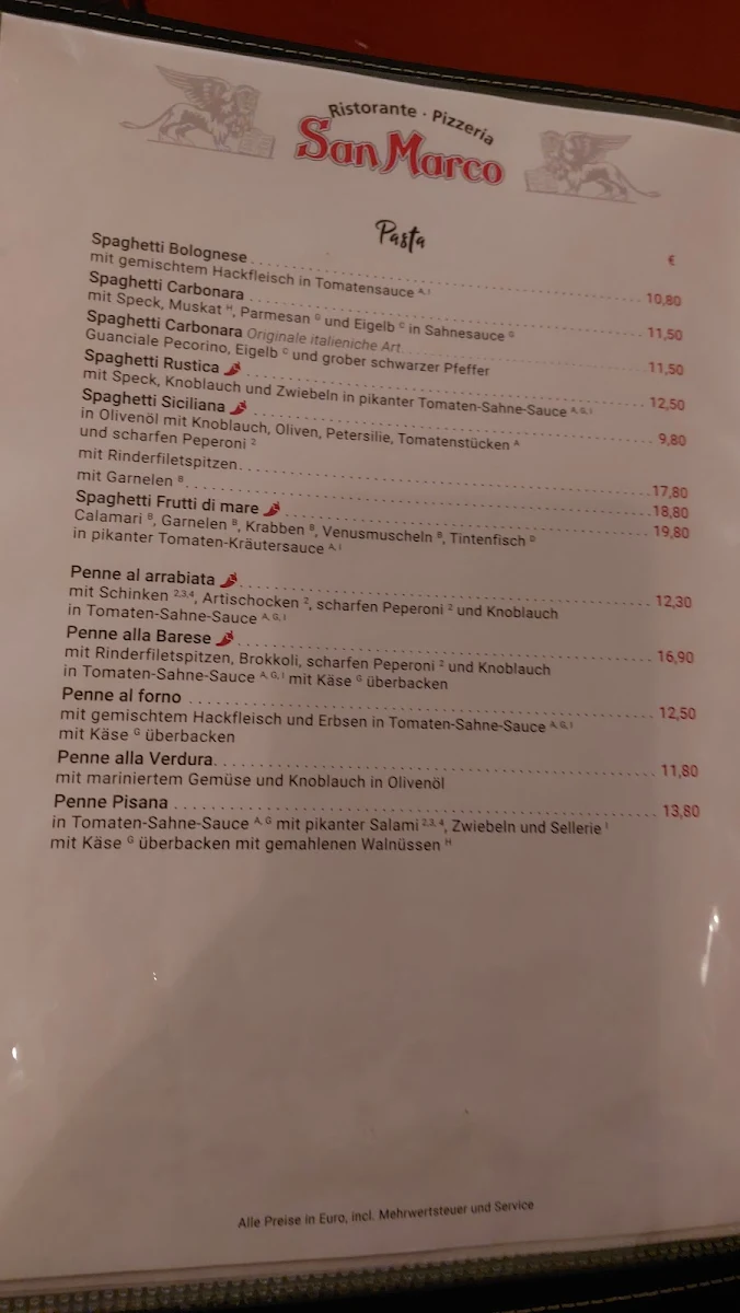 Speisekarte photo 2