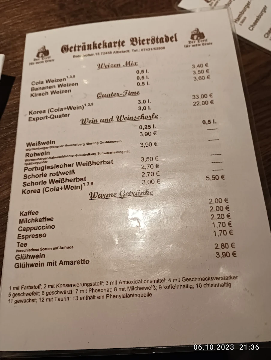 Speisekarte photo 3