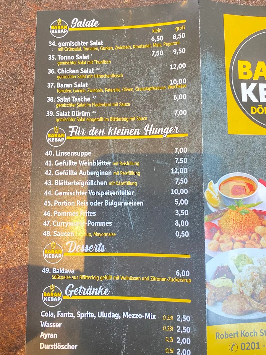 Speisekarte photo 3