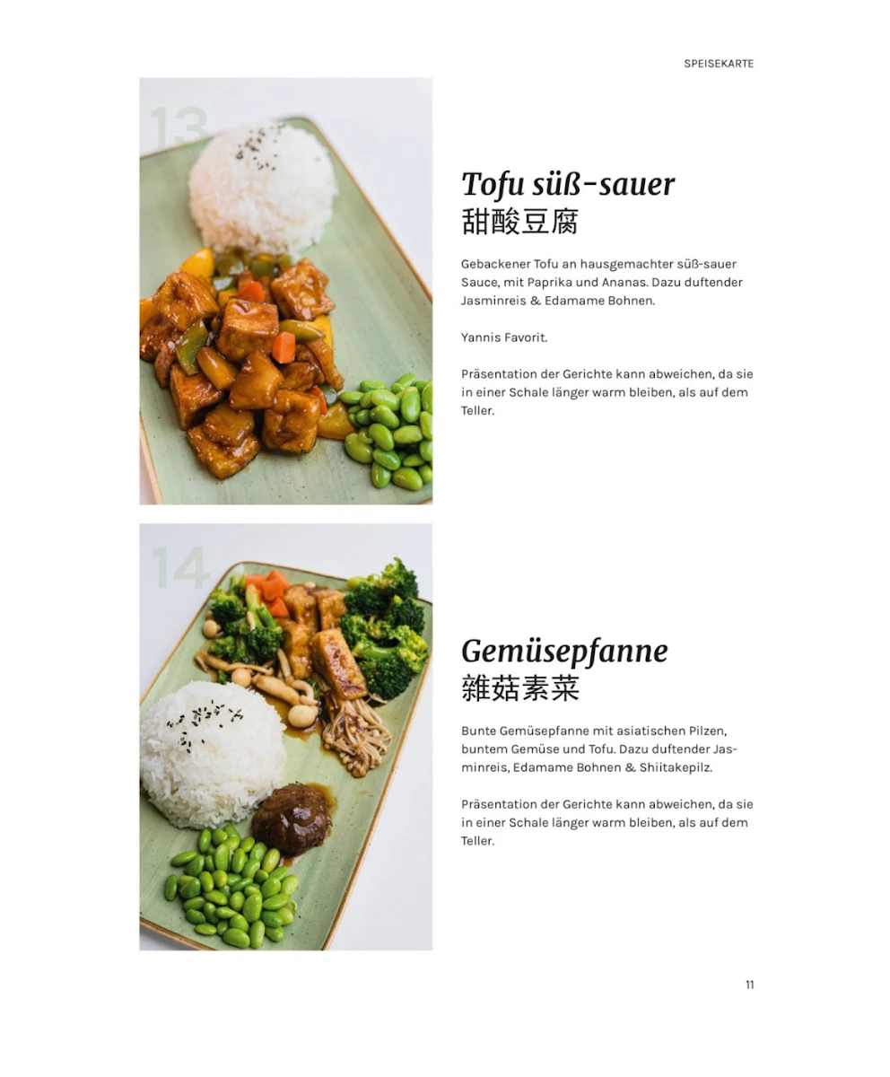 Speisekarte photo 2
