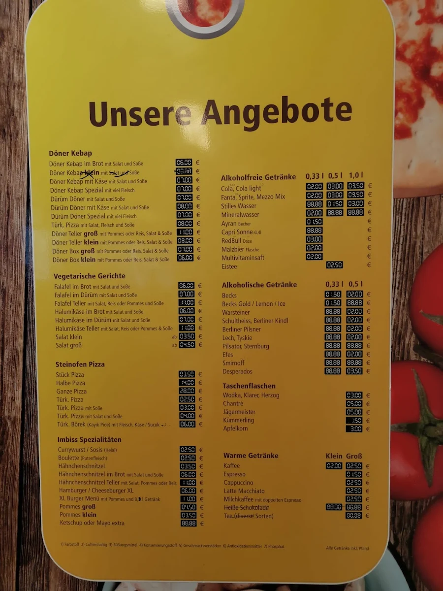 Speisekarte photo 1