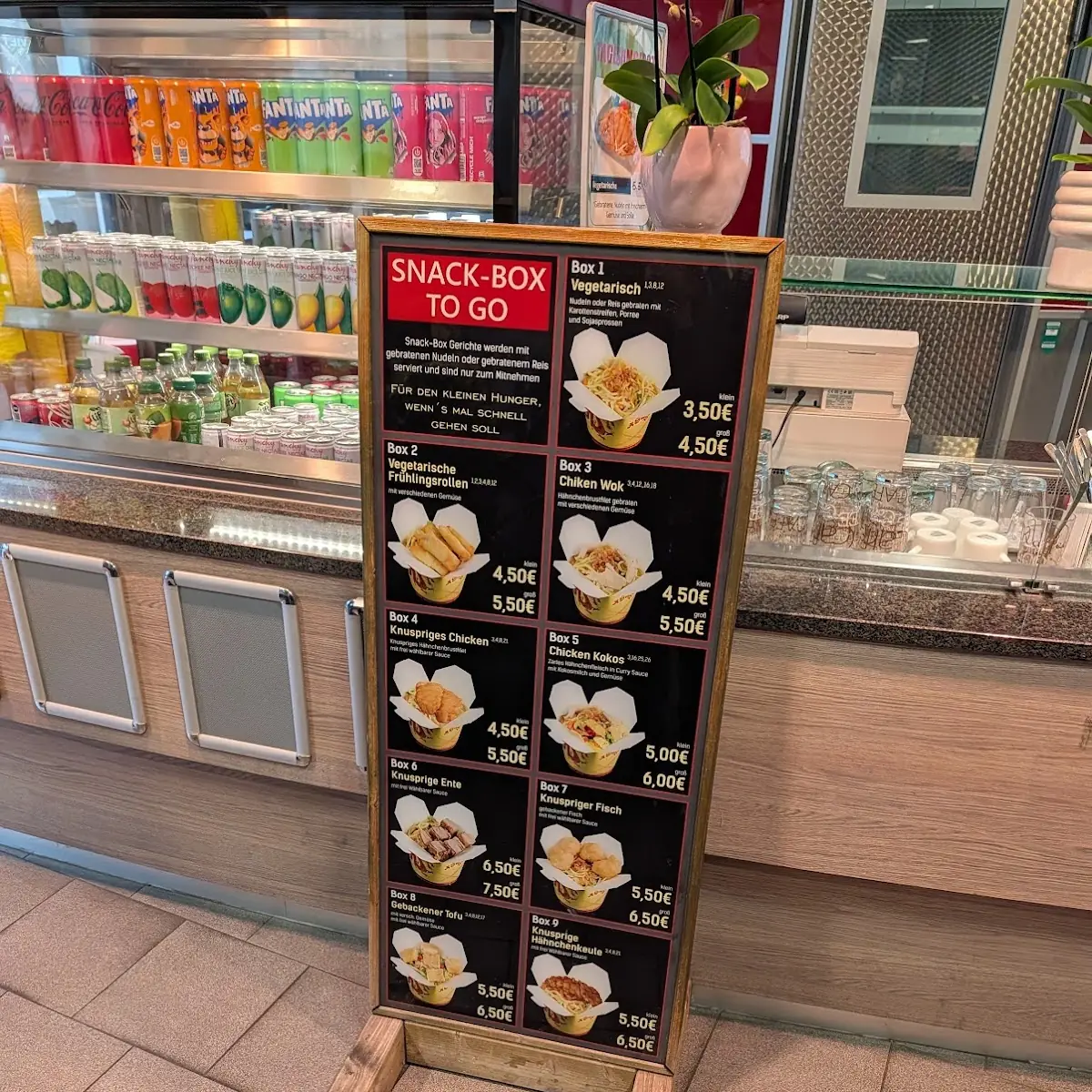Speisekarte, Viet Wok