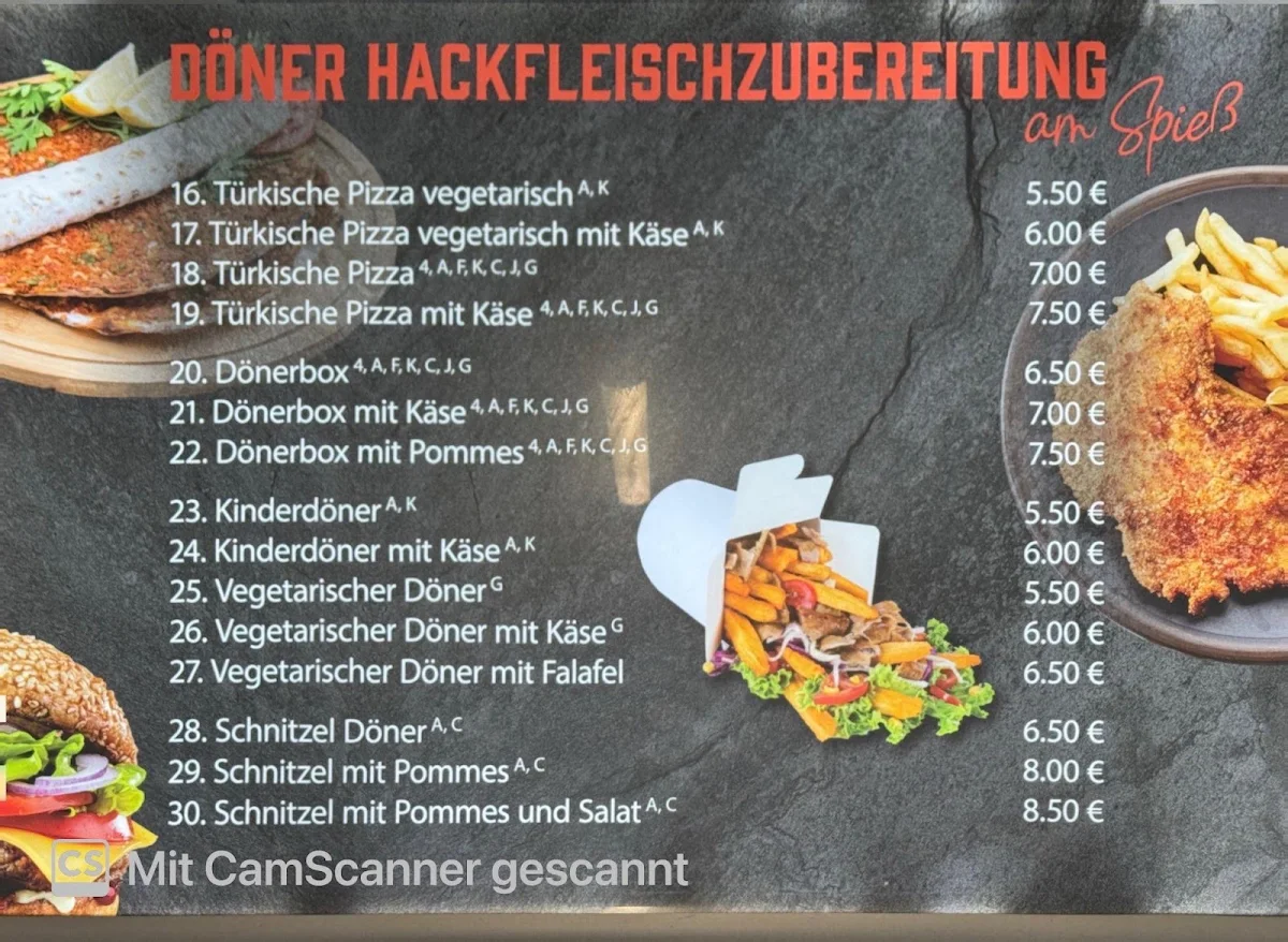 Speisekarte photo 1