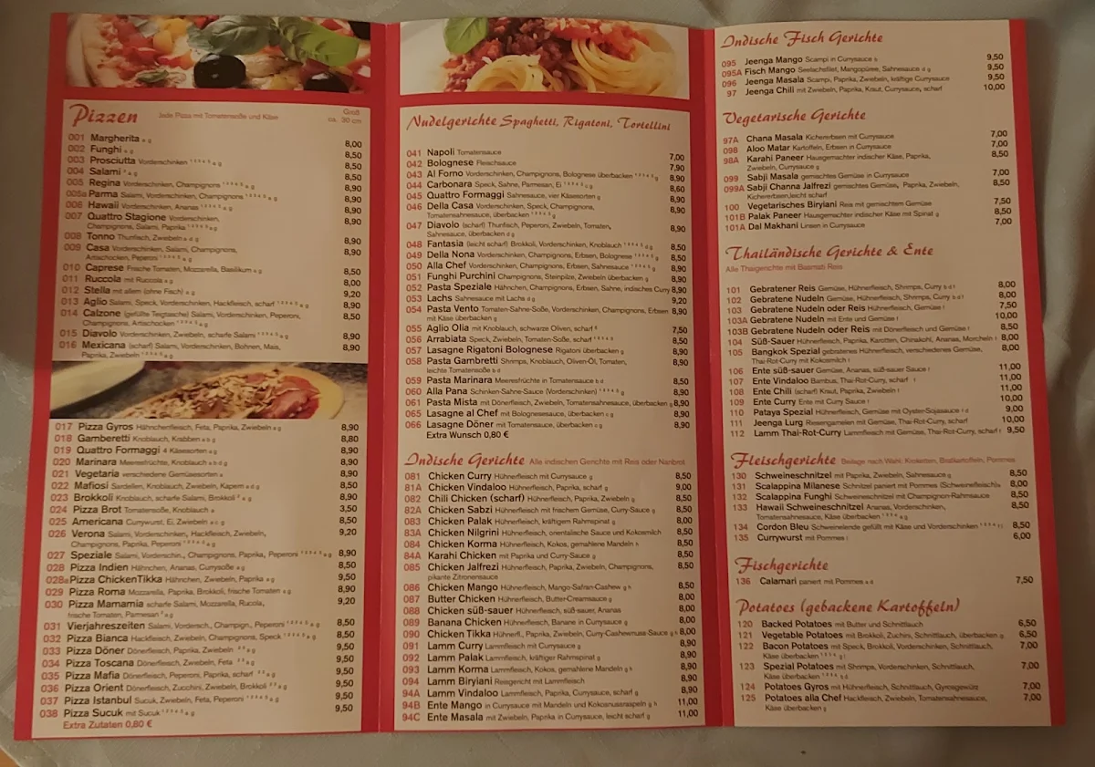 Speisekarte photo 1