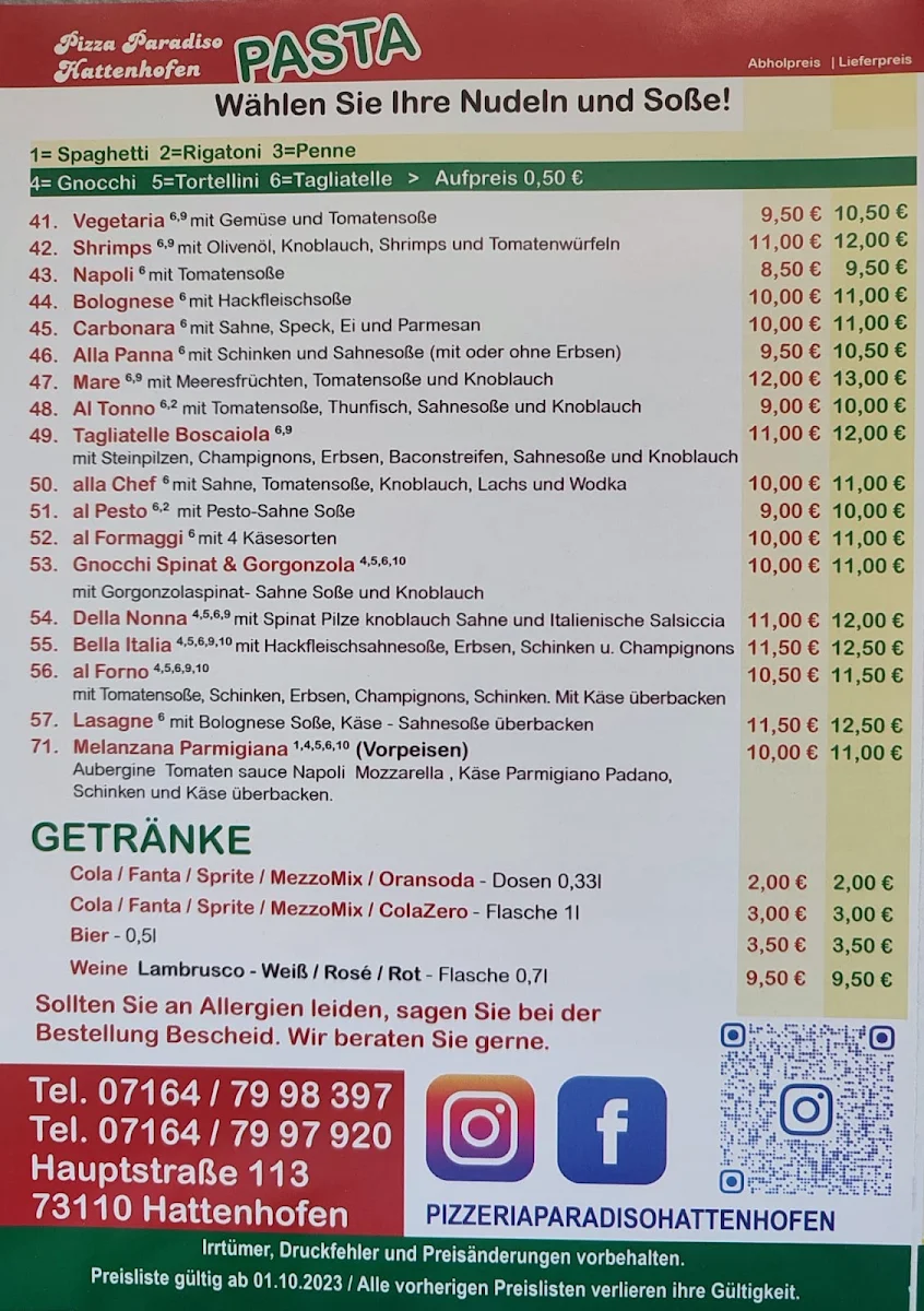 Speisekarte photo 4