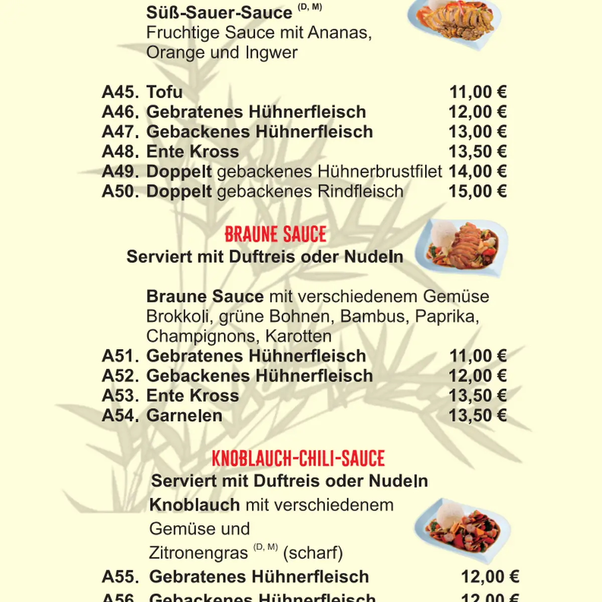 Speisekarte photo 1