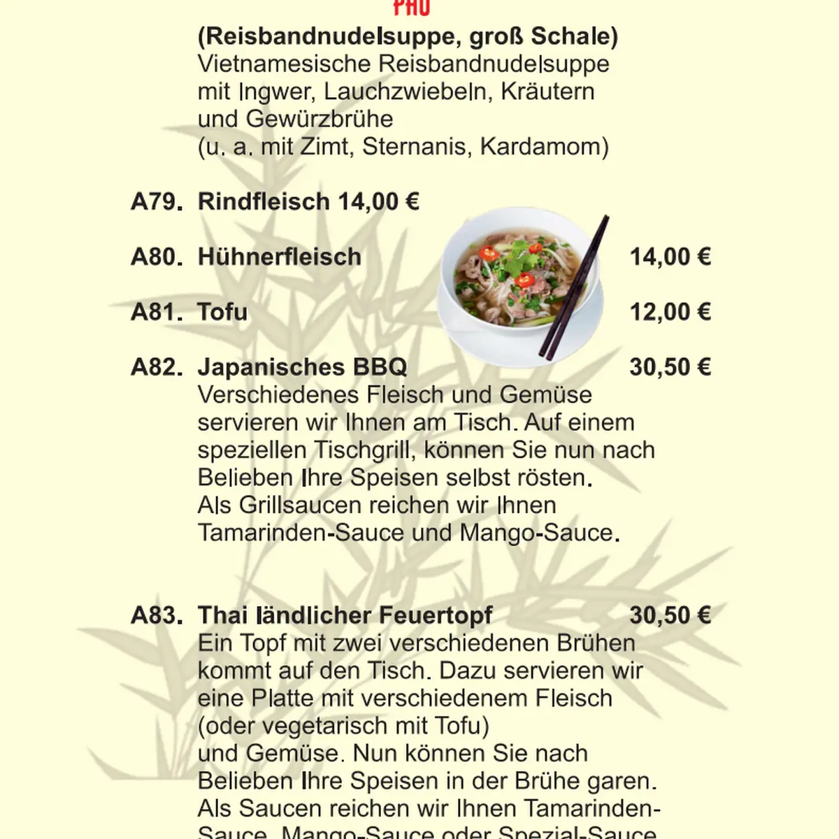 Speisekarte photo 3