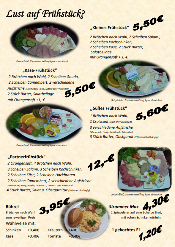 Speisekarte photo 3