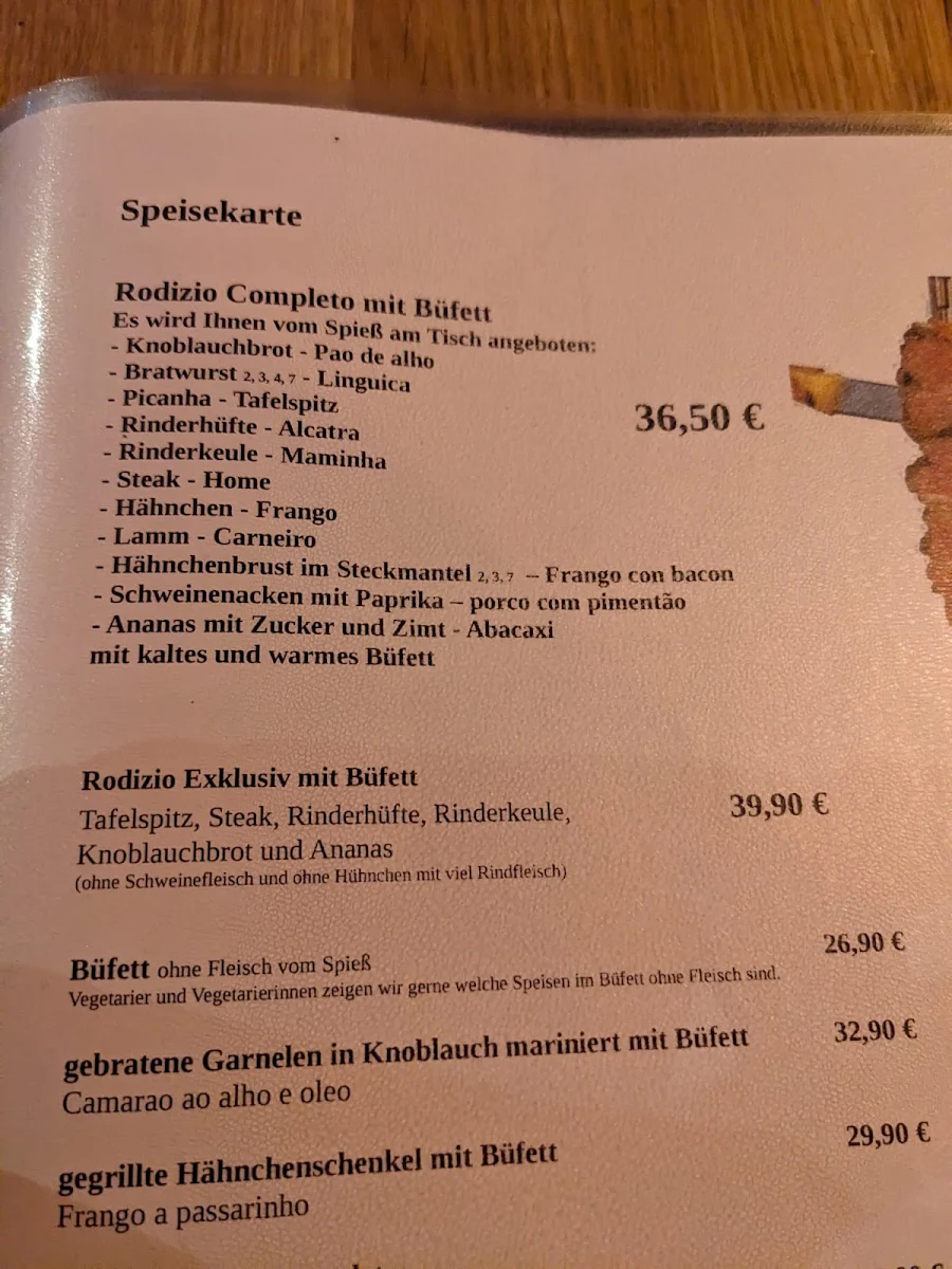 Speisekarte photo 1