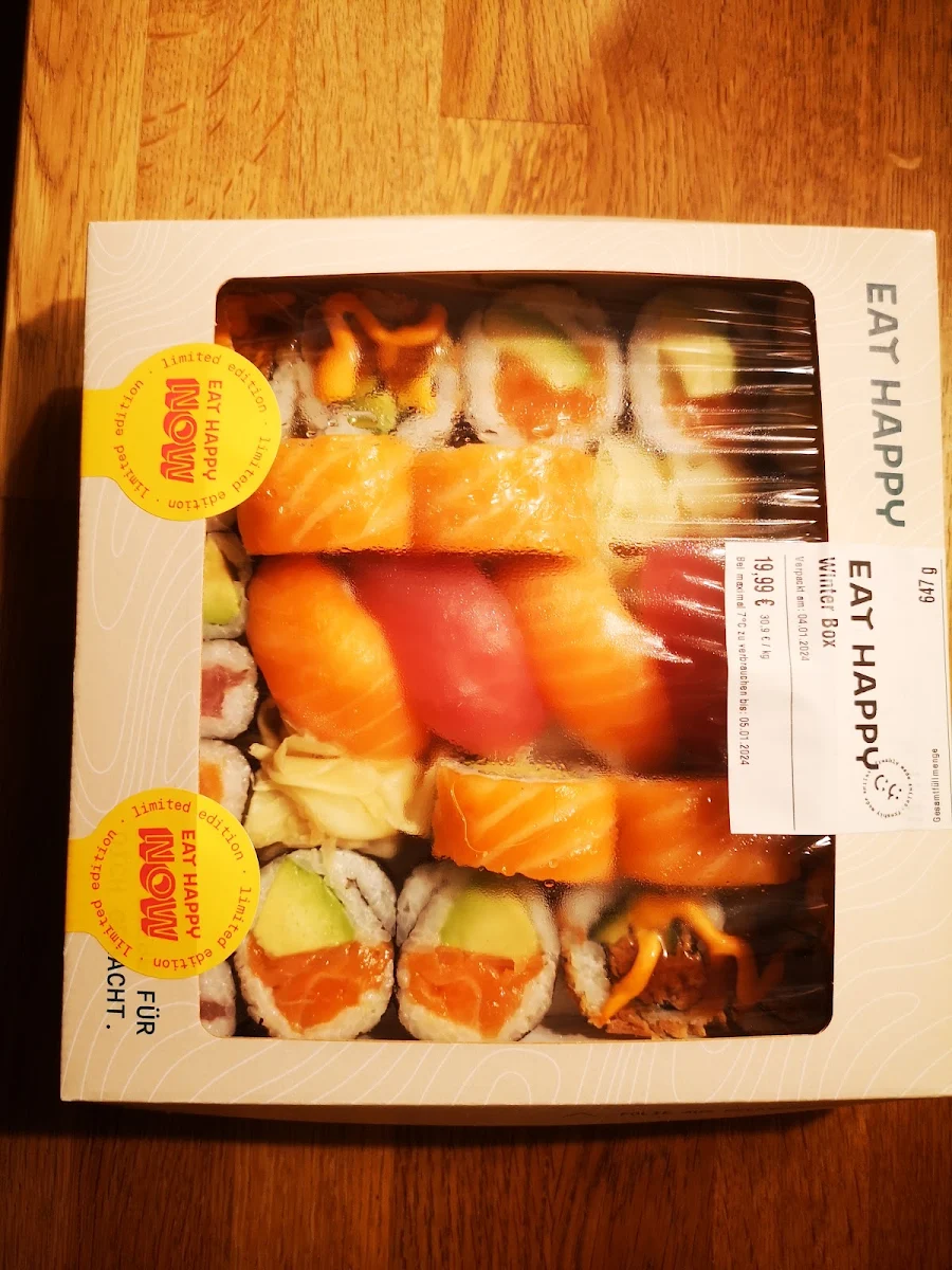 Speisekarte, EAT HAPPY