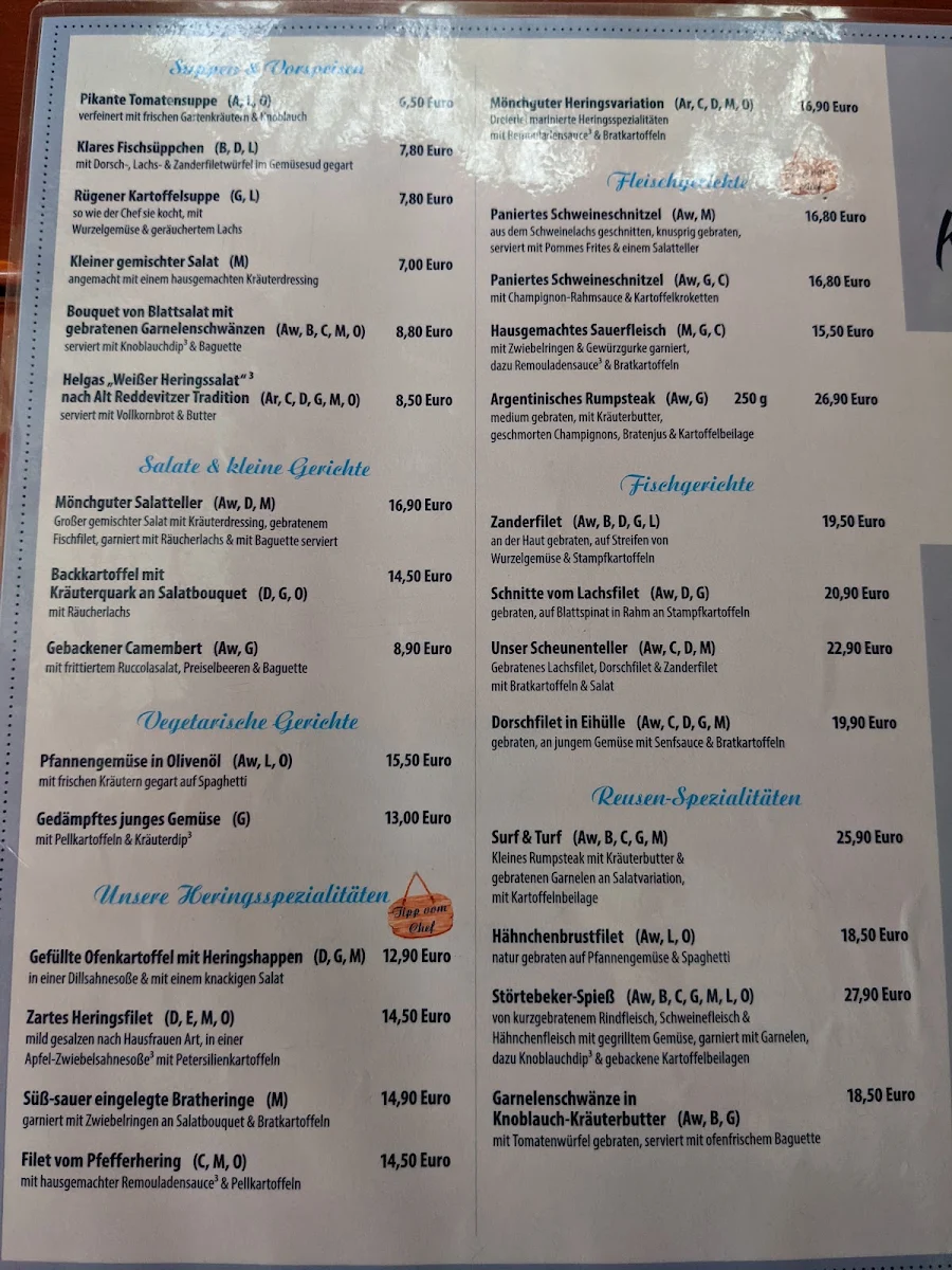 Speisekarte photo 3