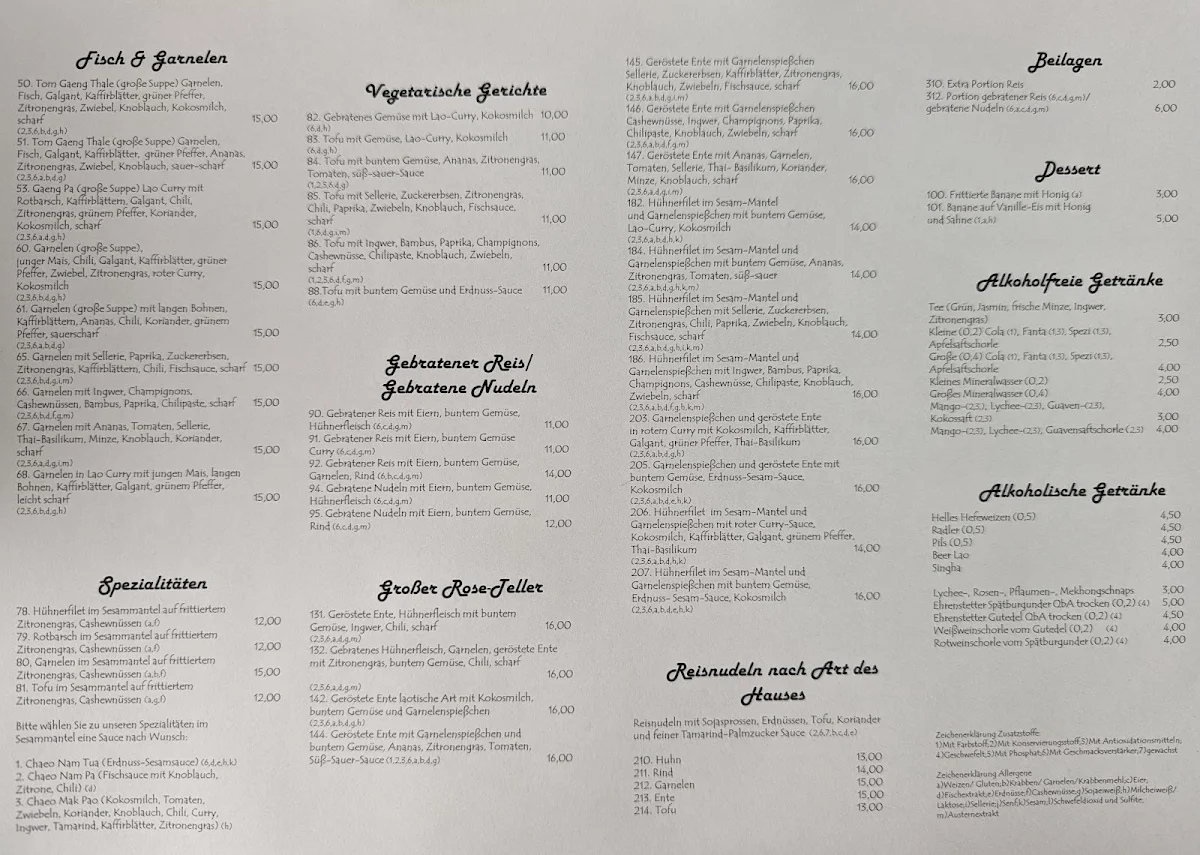 Speisekarte photo 1