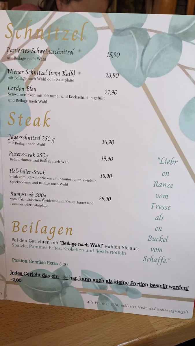 Speisekarte photo 2