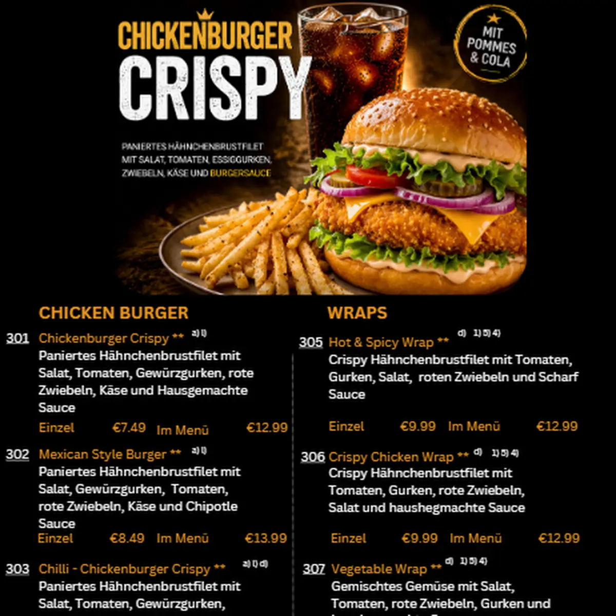 Speisekarte photo 5
