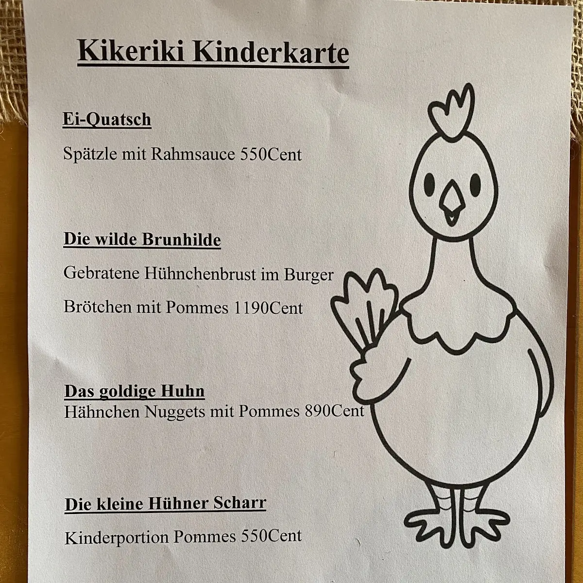 Speisekarte photo 4