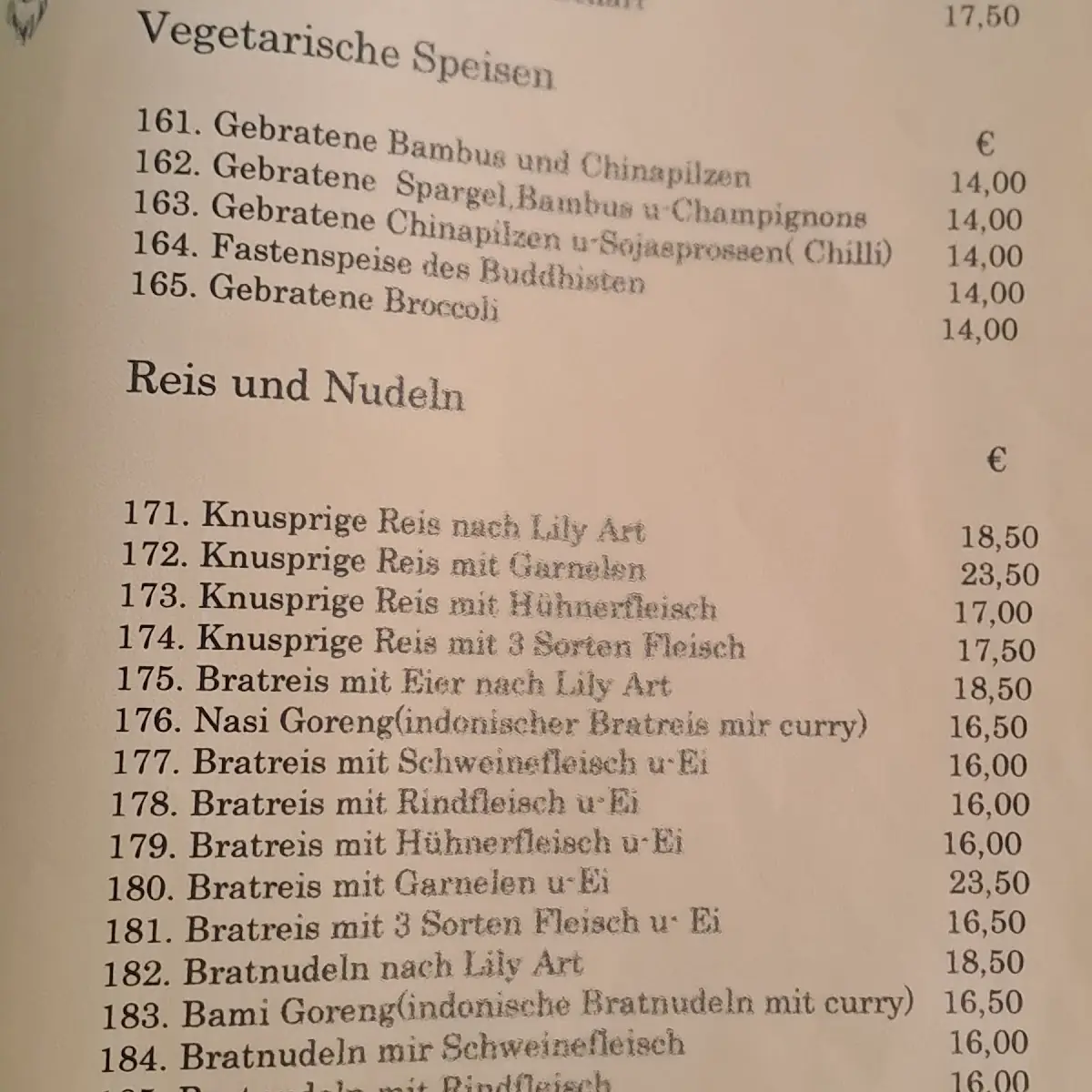 Speisekarte photo 7