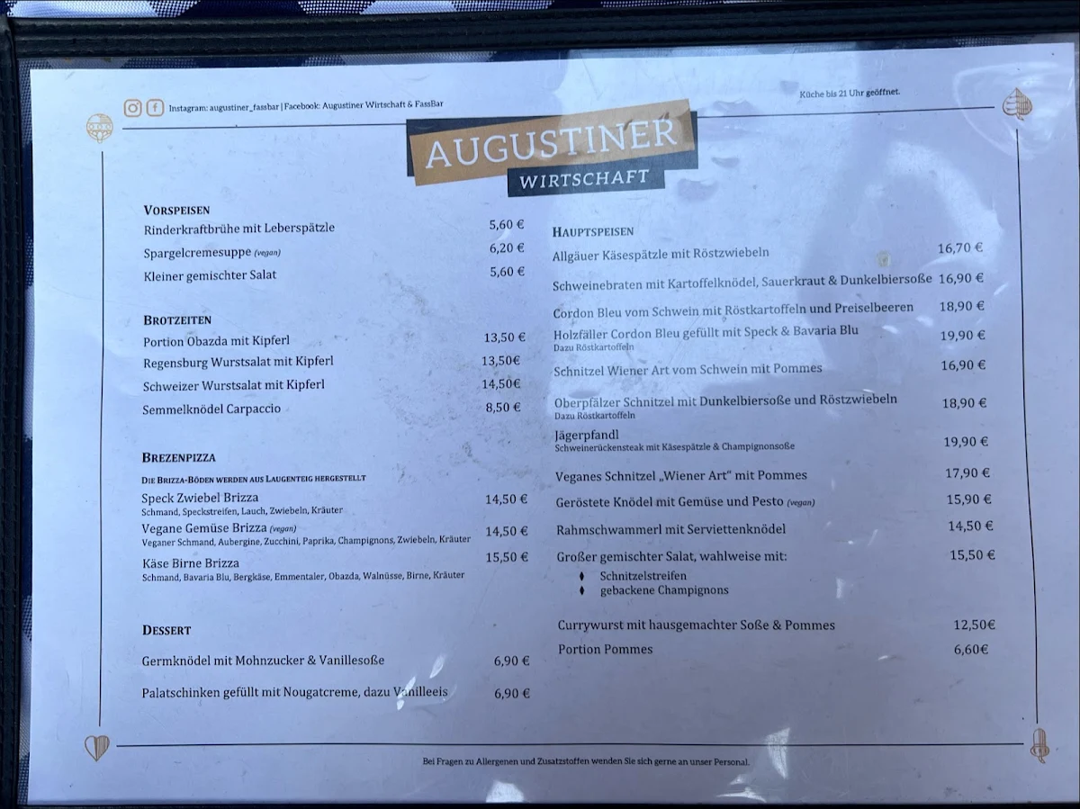Speisekarte photo 2