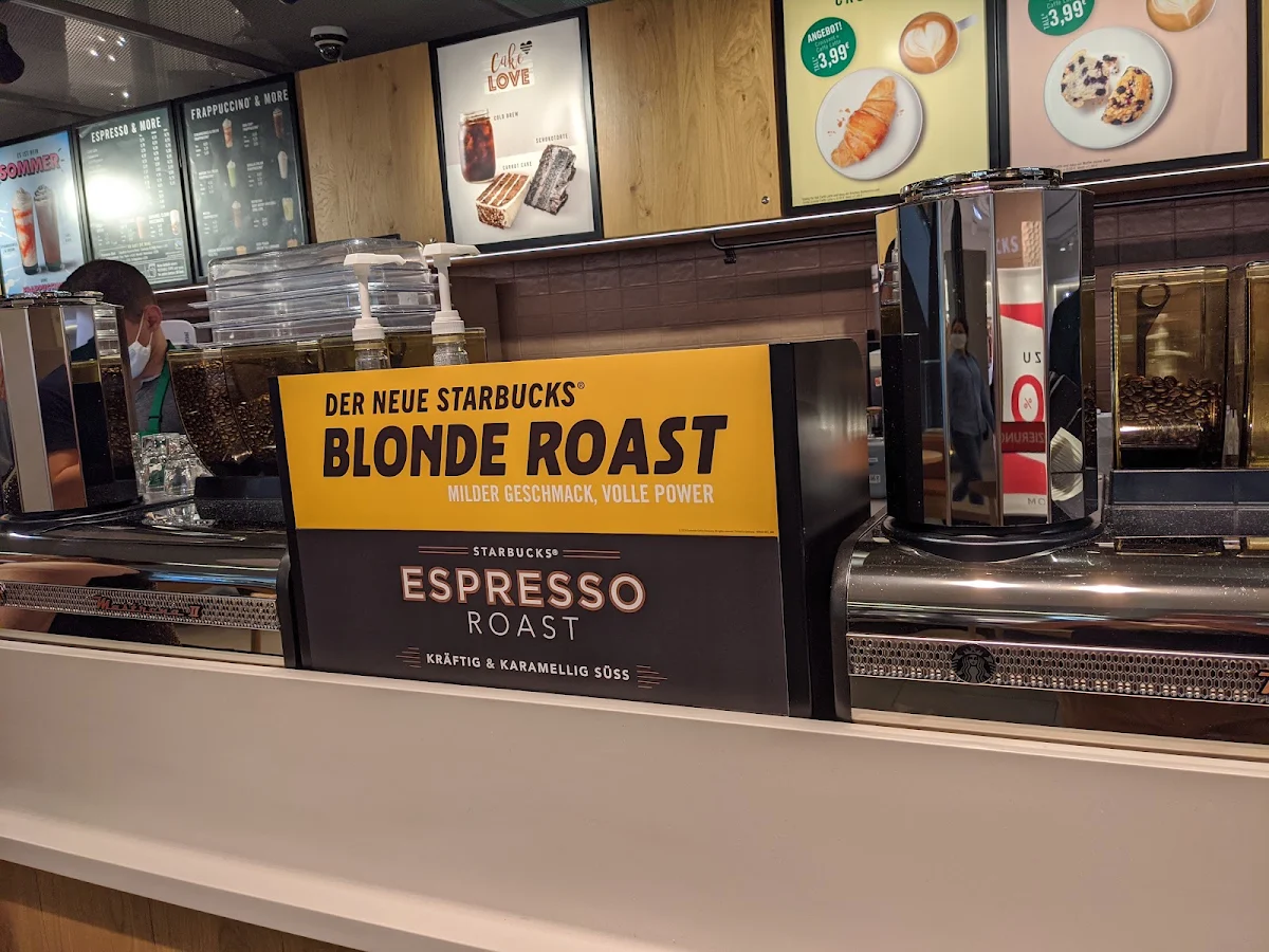 Speisekarte, Starbucks - Mönchengladbach minto