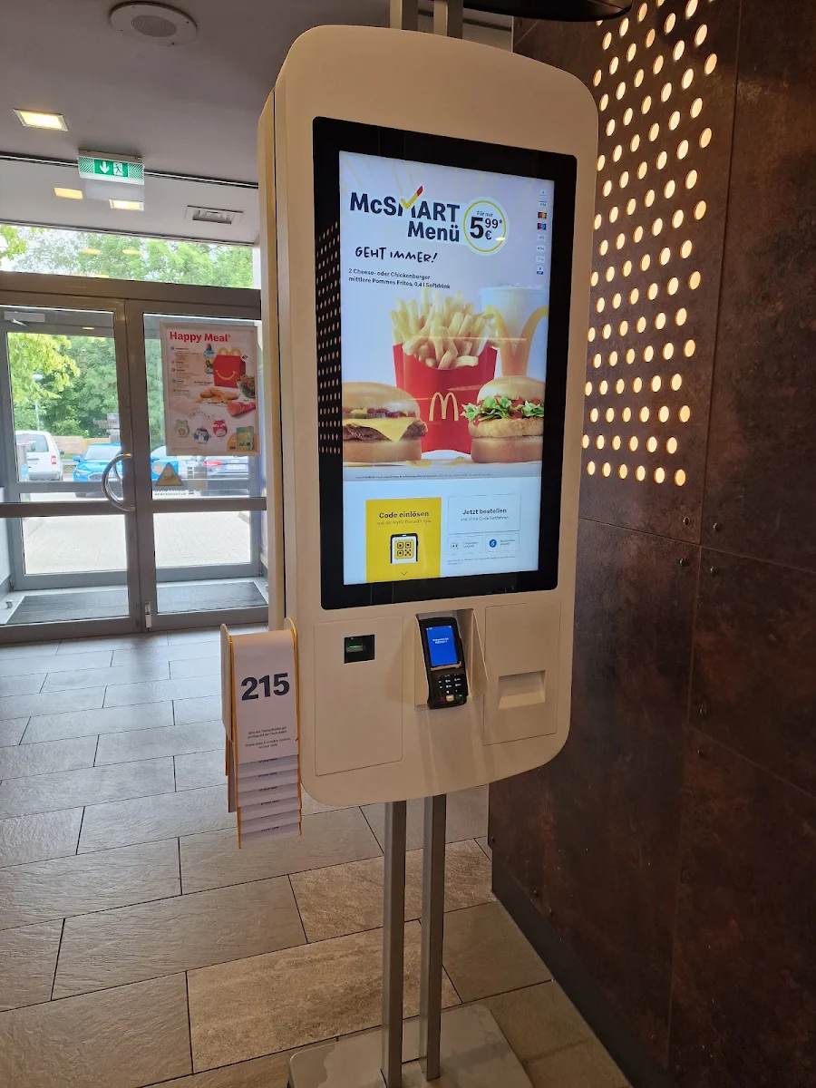 Speisekarte, McDonald's