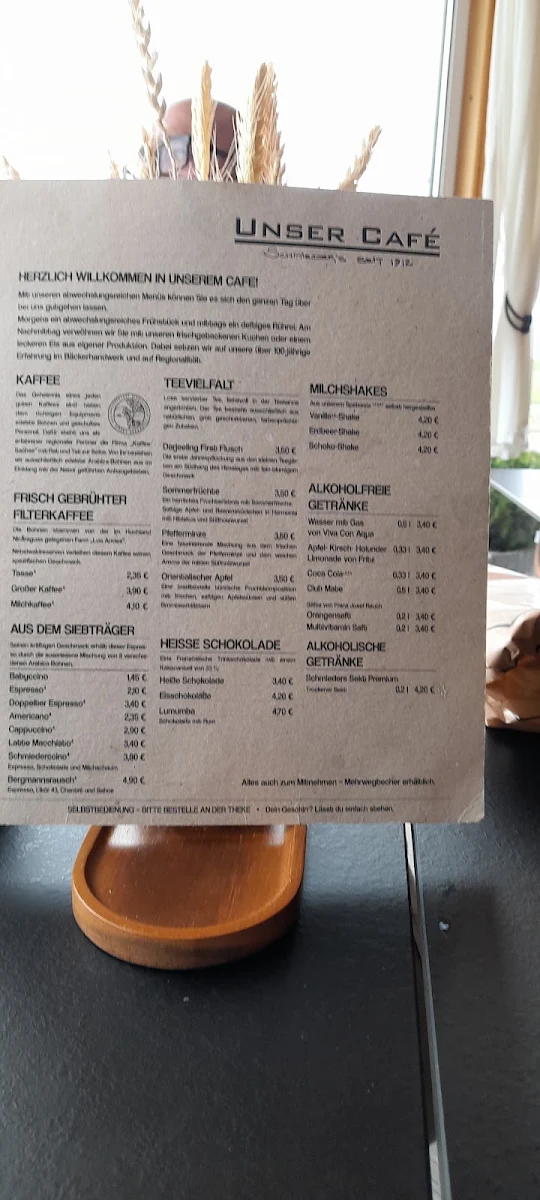 Speisekarte photo 1