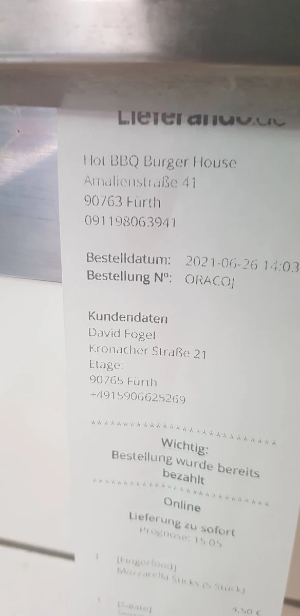 Speisekarte photo 8