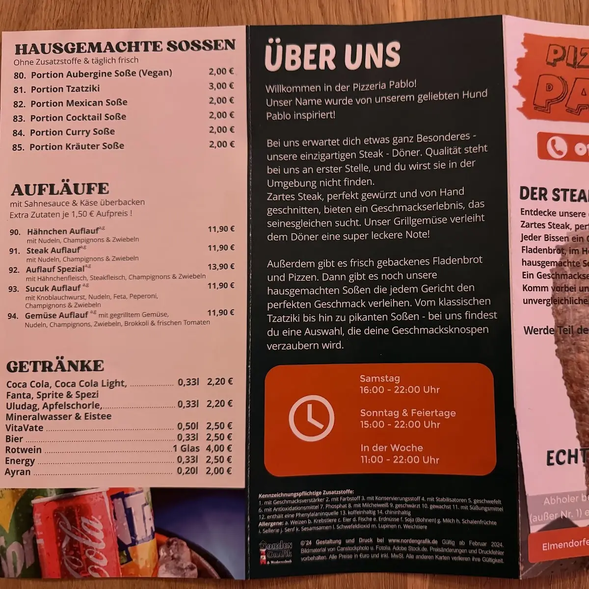Speisekarte photo 4