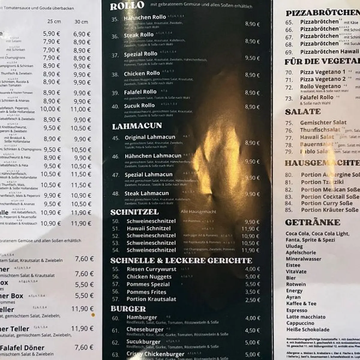 Speisekarte photo 8