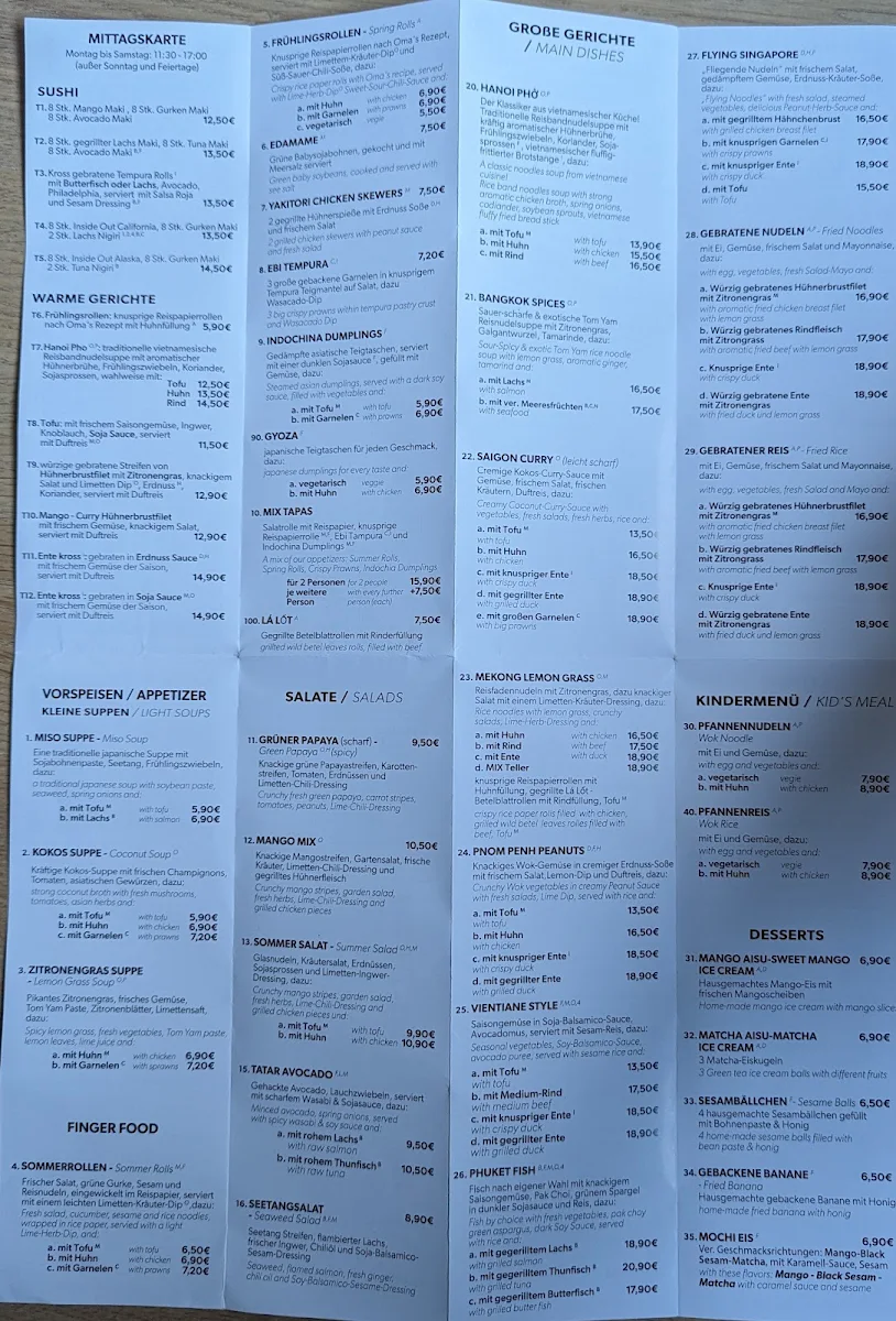 Speisekarte photo 1
