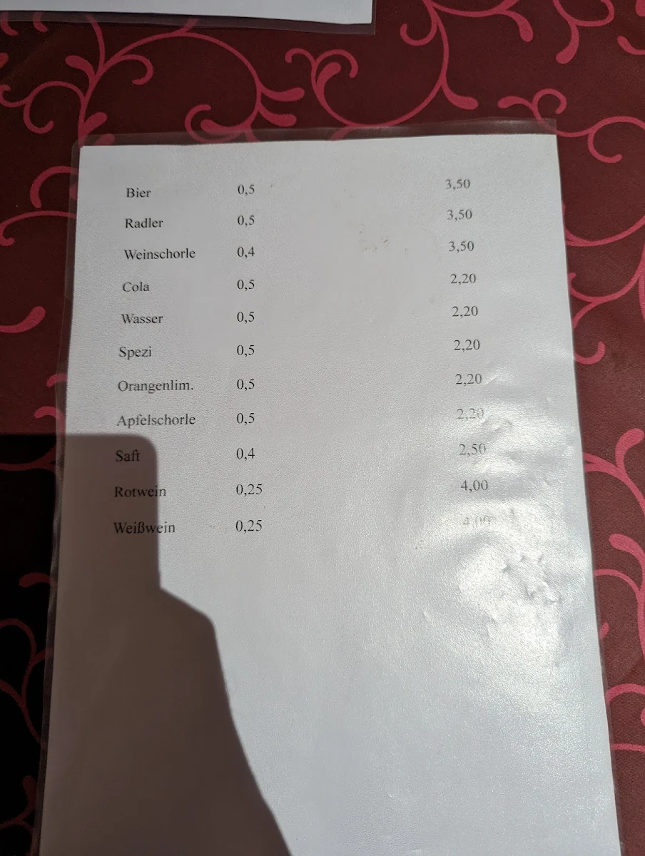 Speisekarte photo 3