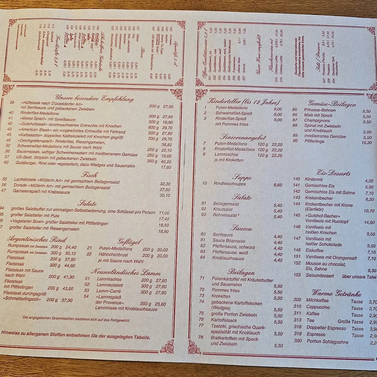 Speisekarte photo 4