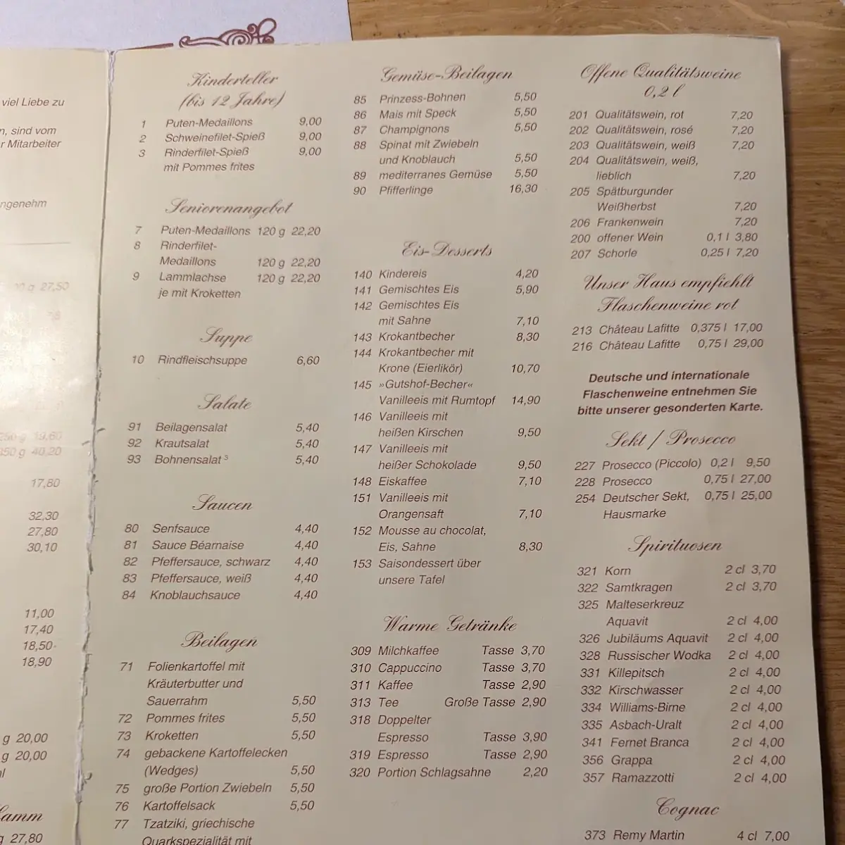 Speisekarte photo 8