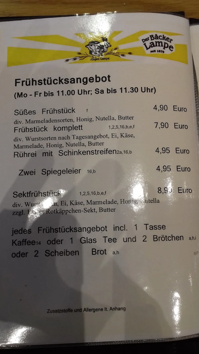 Speisekarte photo 4
