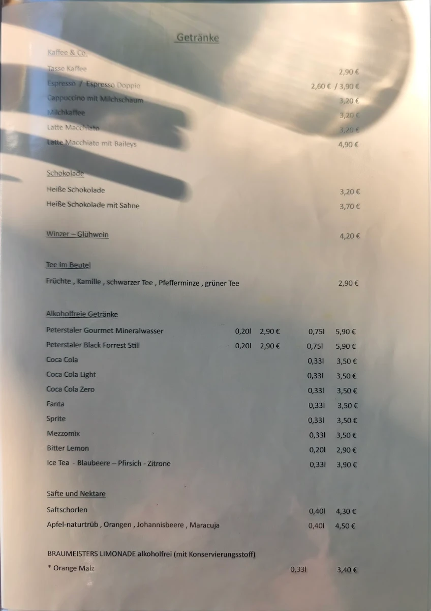 Speisekarte photo 4