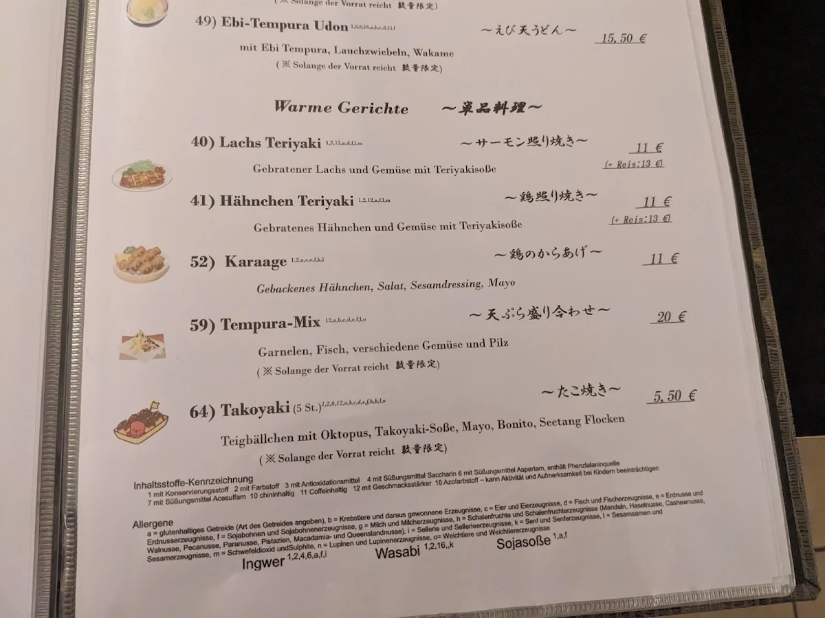 Speisekarte photo 8