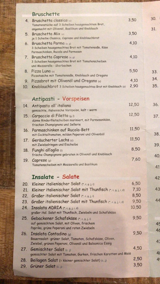 Speisekarte photo 3