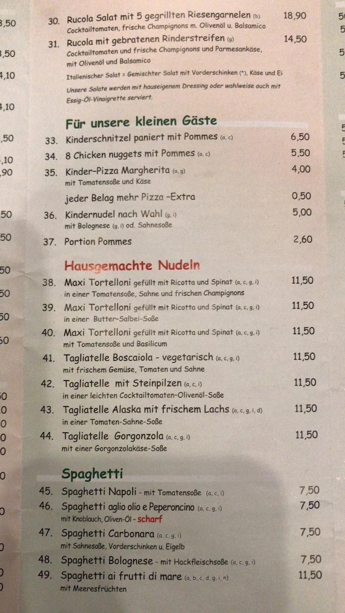 Speisekarte photo 4