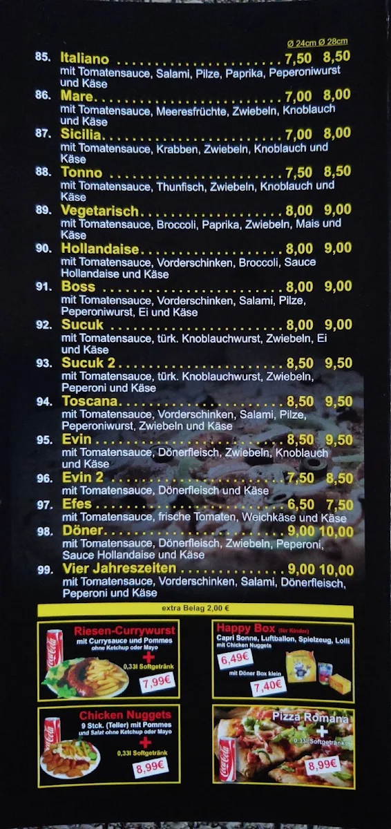Speisekarte photo 5