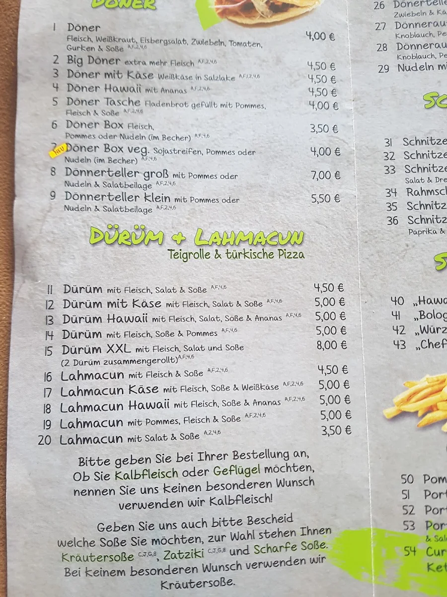 Speisekarte photo 6