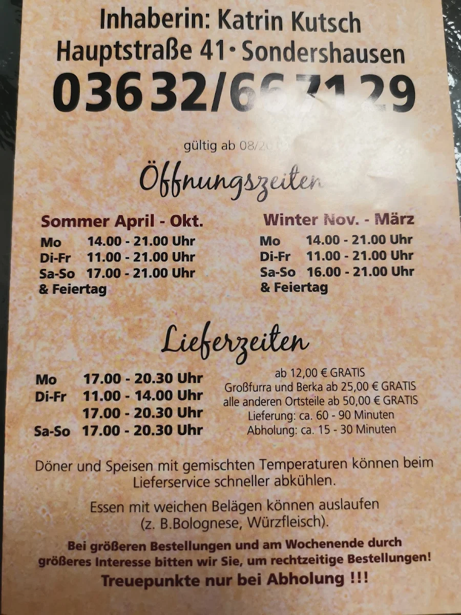 Speisekarte photo 9