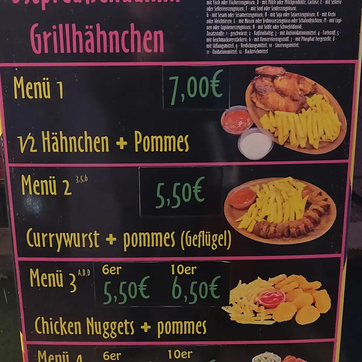 Speisekarte photo 3