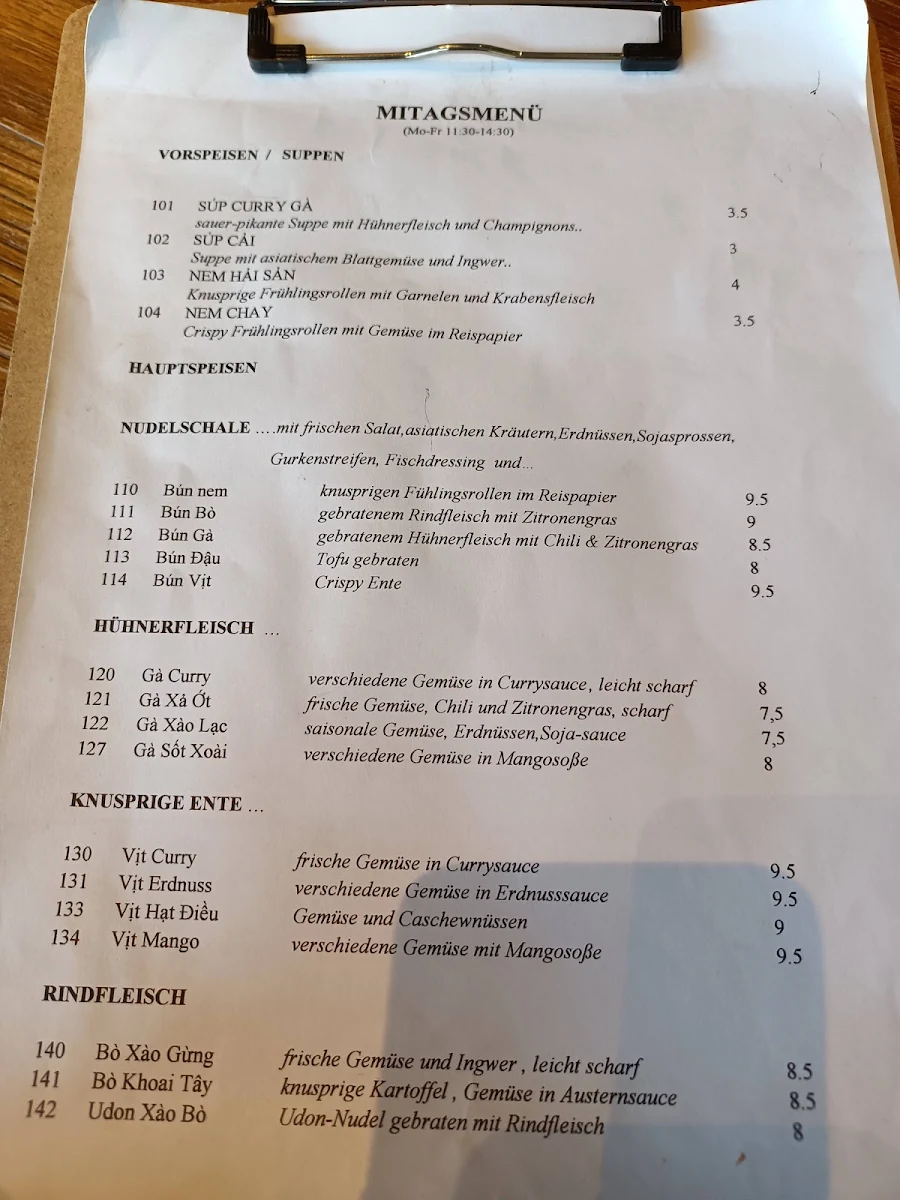 Speisekarte photo 1