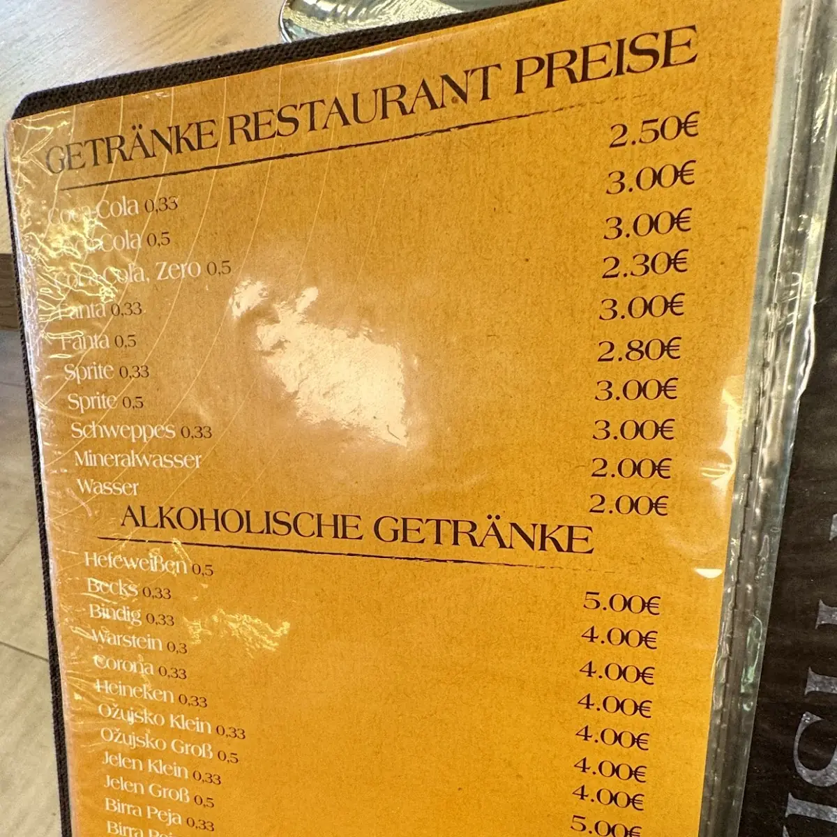 Speisekarte photo 3