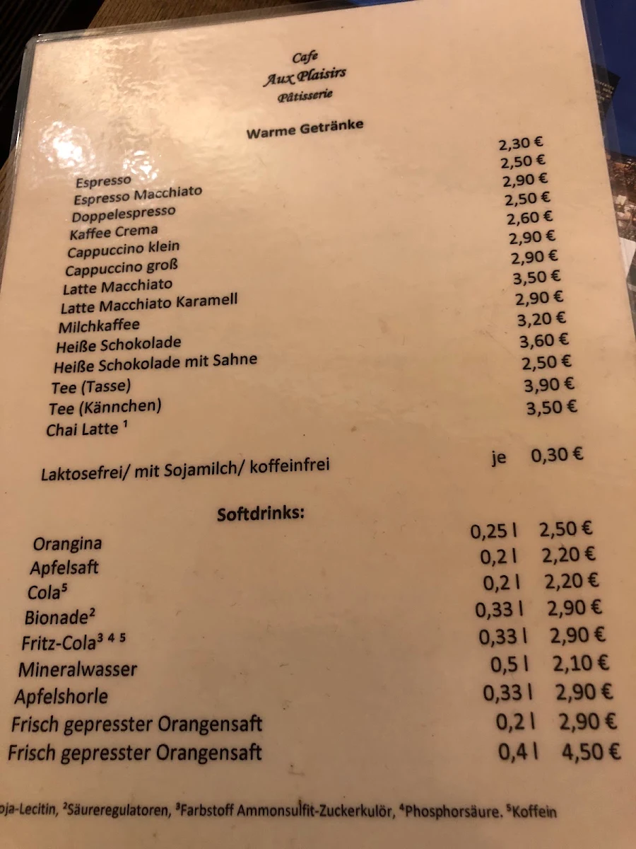 Speisekarte photo 2